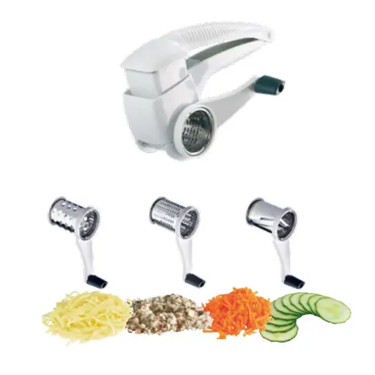Actieprijs Westmark hand trommelrasp 19 cm kunststof wit
