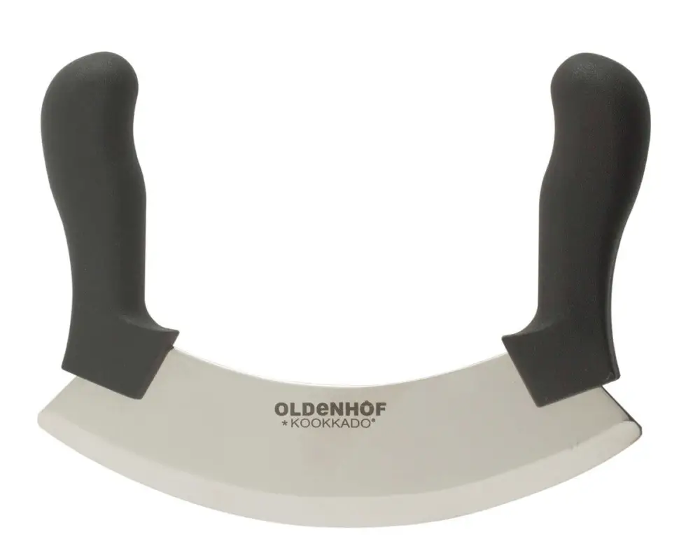 Aanbieding Oldenhof wiegemes 25 cm messenstaal