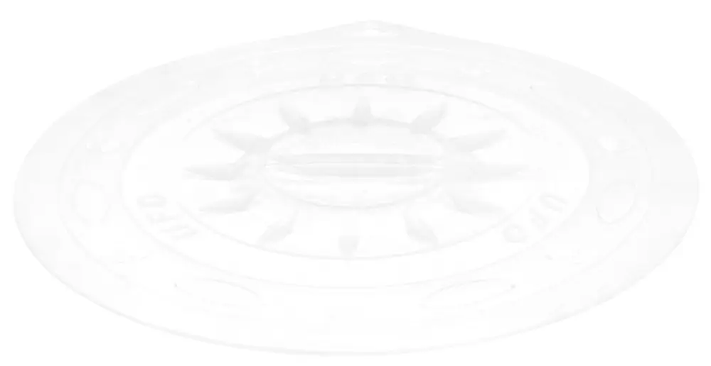 Gratis Retour Silikomart UFO universele deksel ø 34 cm silicone transparan