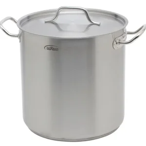 Inoxibar industriële soeppan 6 liter ø 20 cm rvs mat Dagaanbieding