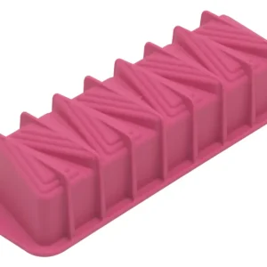 Korting Silikomart Cake 'n Slice bakvorm silicone roze