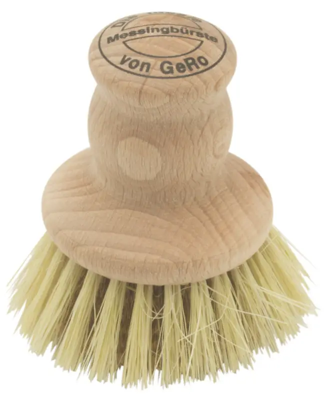 Korting Redecker messing pannenborstel ø 7 cm hout