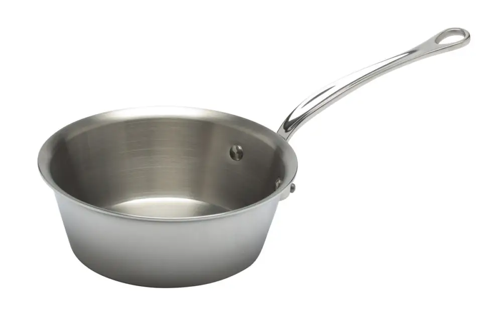 Mauviel M'Cook conische sauspan ø 20 cm rvs Betrouwbaar