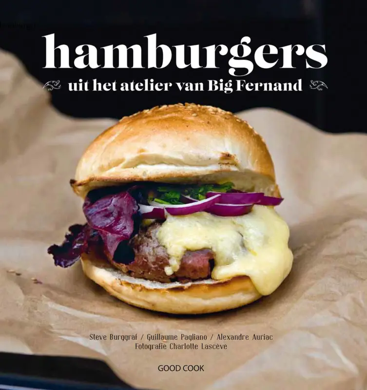 Hamburgers, uit het atelier van Big Fernand Gereduceerde Prijs