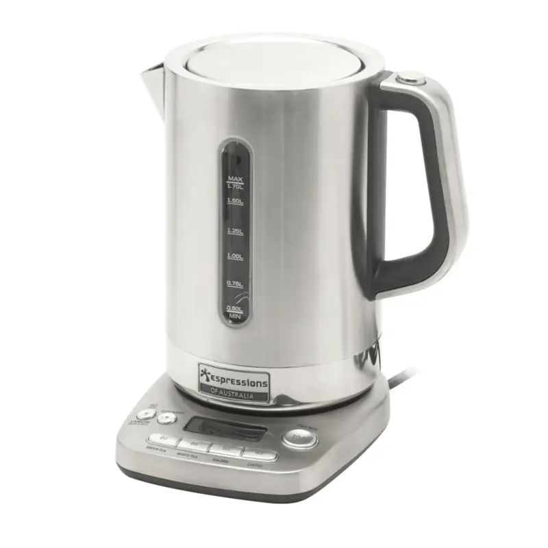 Espressions Smart Kettle Silent waterkoker 1,7 liter rvs Tijdelijk Beschikbaar