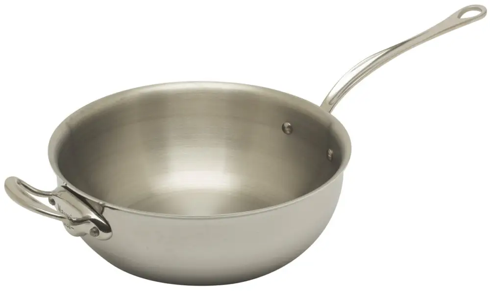 Beperkte Voorraad Mauviel M'Cook ronde sauspan met tegengreep ø 28 cm rvs