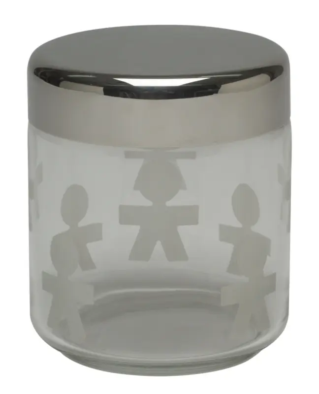 Alessi Girotondo bewaarpot 750 ml glas Veilige Betaling
