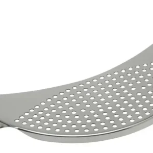 Op = Op Küchenprofi afgietzeef halve cirkel ø 24 cm rvs glans