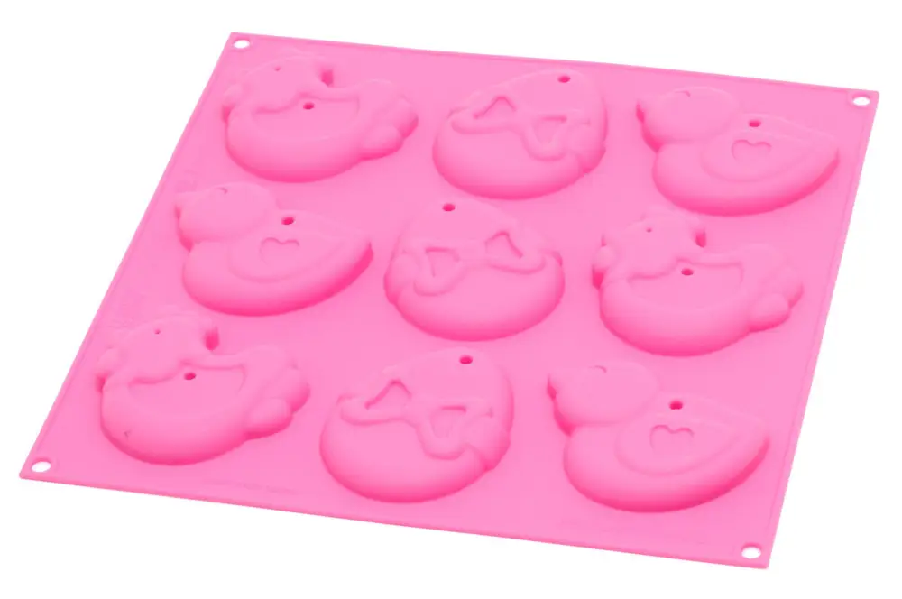 Veilige Betaling Silikomart bakvorm My Easter Cookies 8,4 cm silicone roze 9 stuks