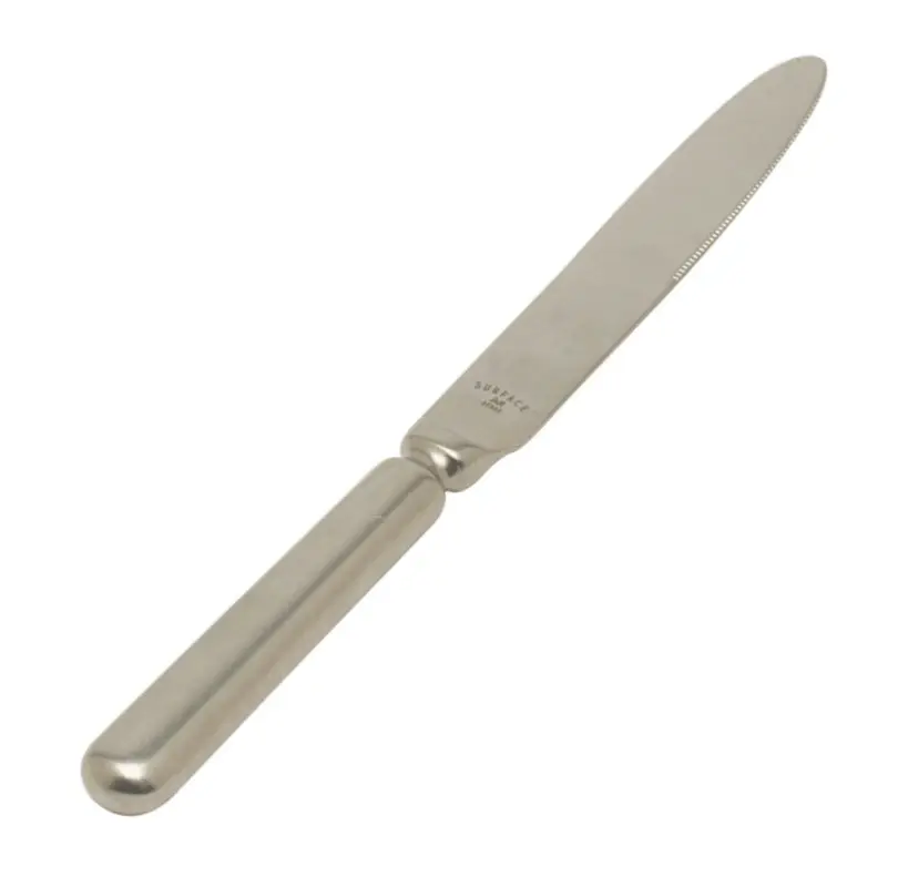 Serax Surface by Sergio Herman dessertmes 21 cm holheft rvs Bestel Nu