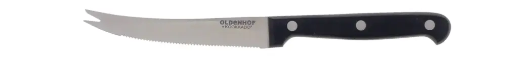 Uitverkoop Oldenhof Solo worst- / tomatenmes 11 cm messenstaal
