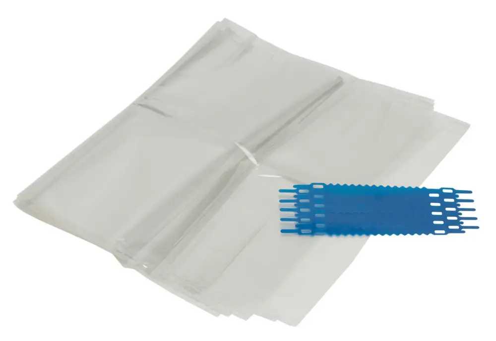 NoStik braadzak 38 x 25 cm kunststof transparant 10 stuks Lage Kosten