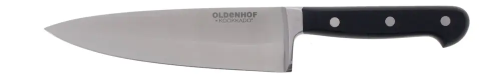 Oldenhof Classic koksmes 18 cm messenstaal Populair