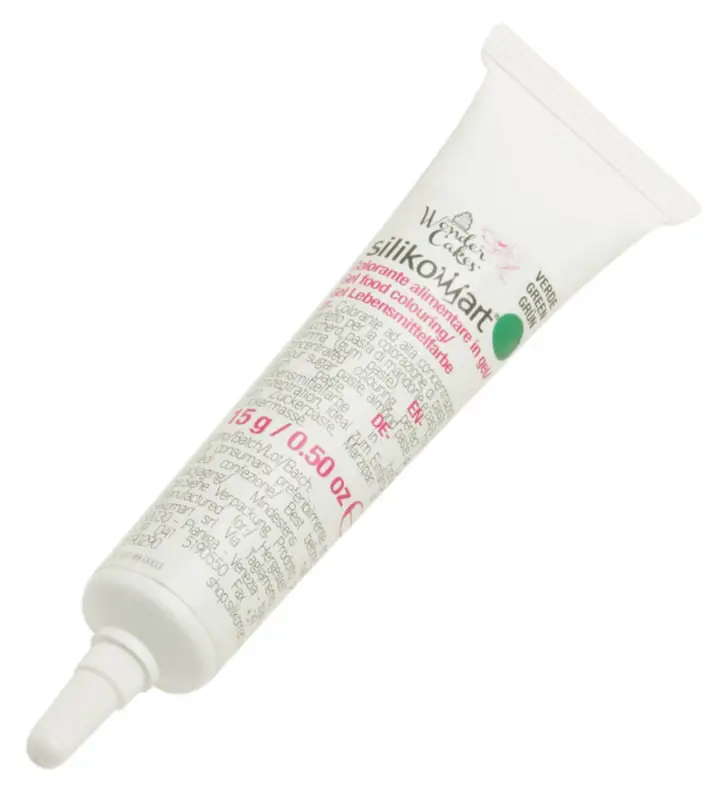 Hete Deal Silikomart Wonder Cakes kleurstofgel tube 15 gram groen