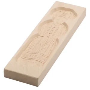 Snelle Levering Oldenhof speculaasplank vrouw 24,5 cm hout