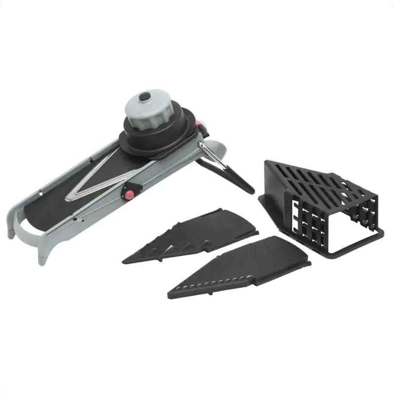 Seizoensaanbieding De Buyer Viper mandoline rvs zwart 6-delig