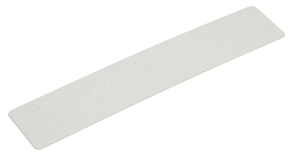 Silikomart Wonder Cakes Tricot Decor Ribbon decoratiemat 40 cm silicone wit Premium