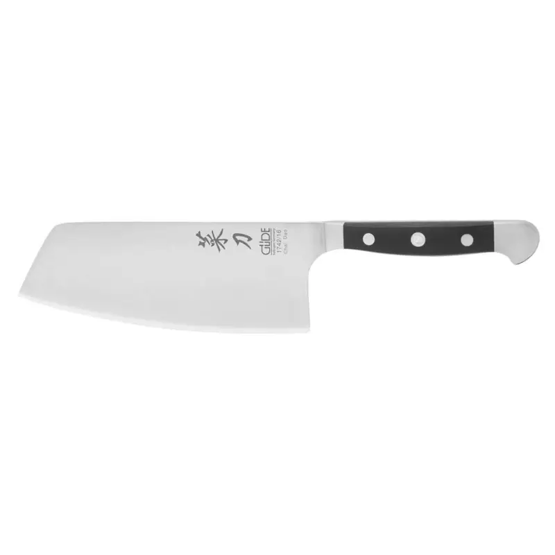 Nieuw Güde Alpha 'Chai Dao' Chinees koksmes 16 cm messenstaal zwar