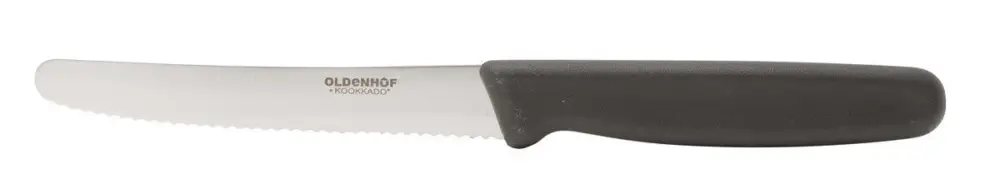 Bestseller Oldenhof Basic worst- / tomatenmes 11 cm messenstaal