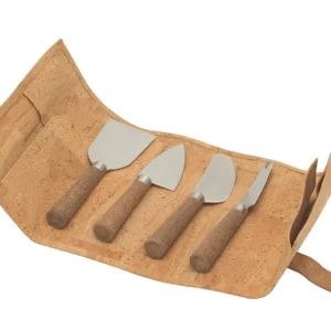 Oldenhof kaasmessenset in kurken etui 5-delig Alleen Vandaag