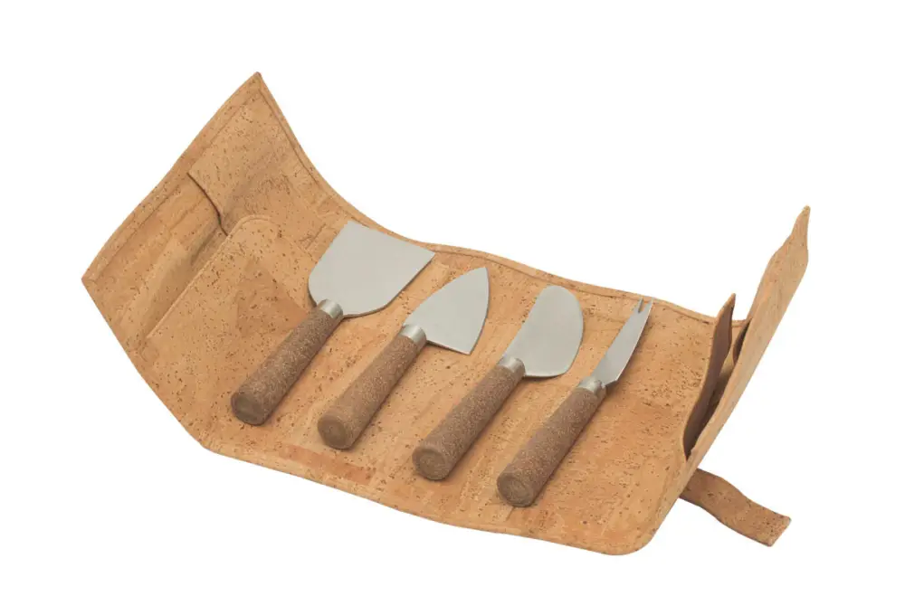 Oldenhof kaasmessenset in kurken etui 5-delig Alleen Vandaag