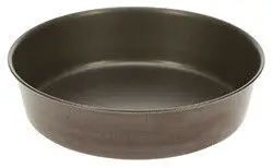 Gobel bakblik ø 18 cm staal bruin Dagaanbieding