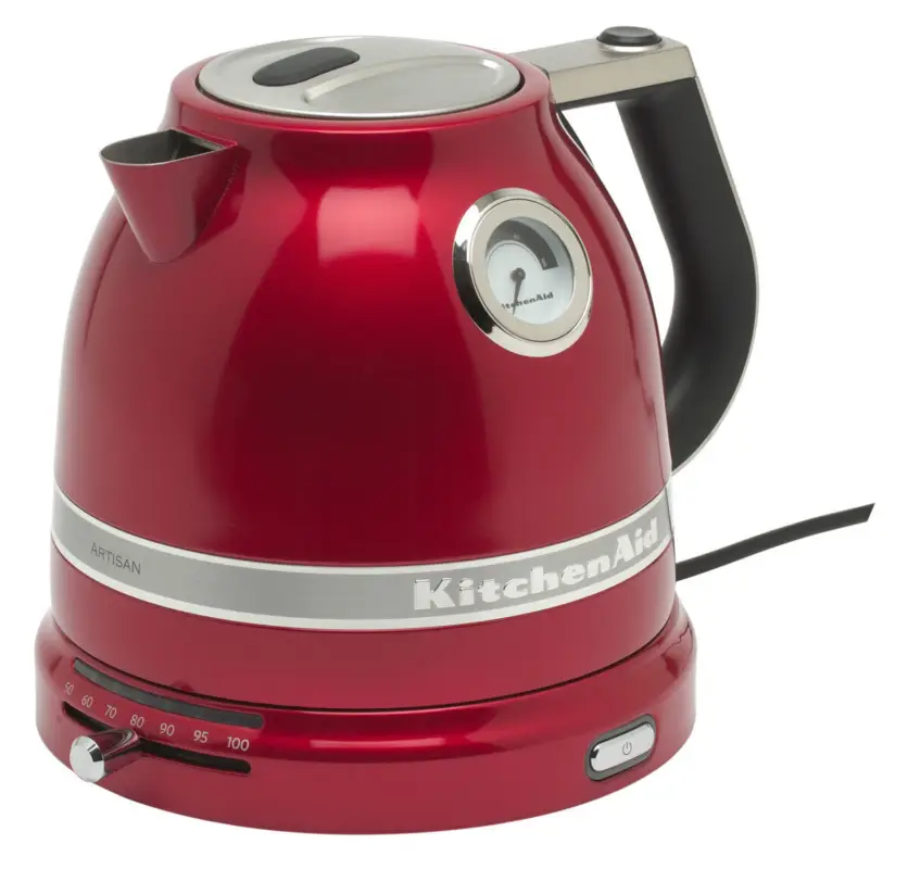 Aanbieding KitchenAid Artisan waterkoker 1,5 liter aluminium appelrood