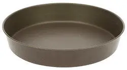 Gobel bakblik ø 28 cm staal bruin Speciale Aanbieding