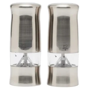 Hoge Kwaliteit Peugeot Zeli elektrische peper -en zoutmolen 14 cm rvs