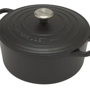 Koop Vandaag Le Creuset Signature braadpan 3,3 liter ø 22 cm gietijzer matzwart