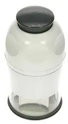 Premium Westmark universeel hakker ø 9 cm kunststof wit