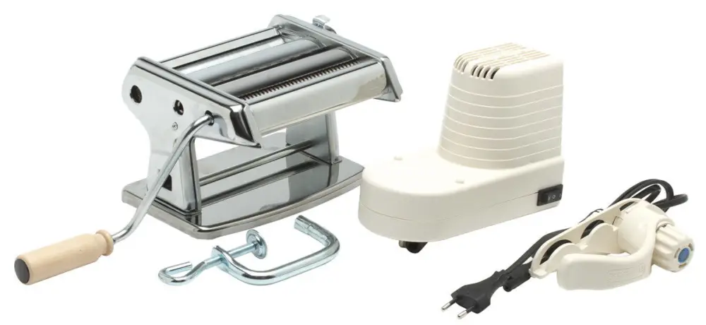 Imperia Titania pastamachine met motor 14 cm rvs Finale Uitverkoop