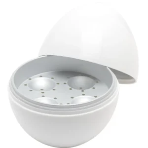 Direct Verzonden Nordic Ware magnetron eierkoker 15 cm kunststof wit