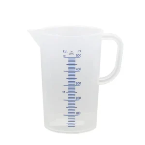 Gratis Retour Oldenhof maatbeker 500 ml kunststof transparant