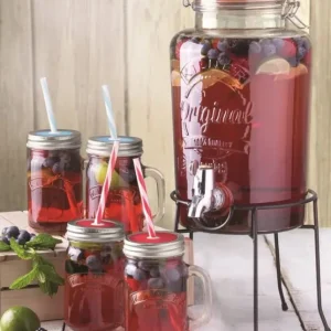 Superprijs Kilner weckpot met tap 8 liter glas