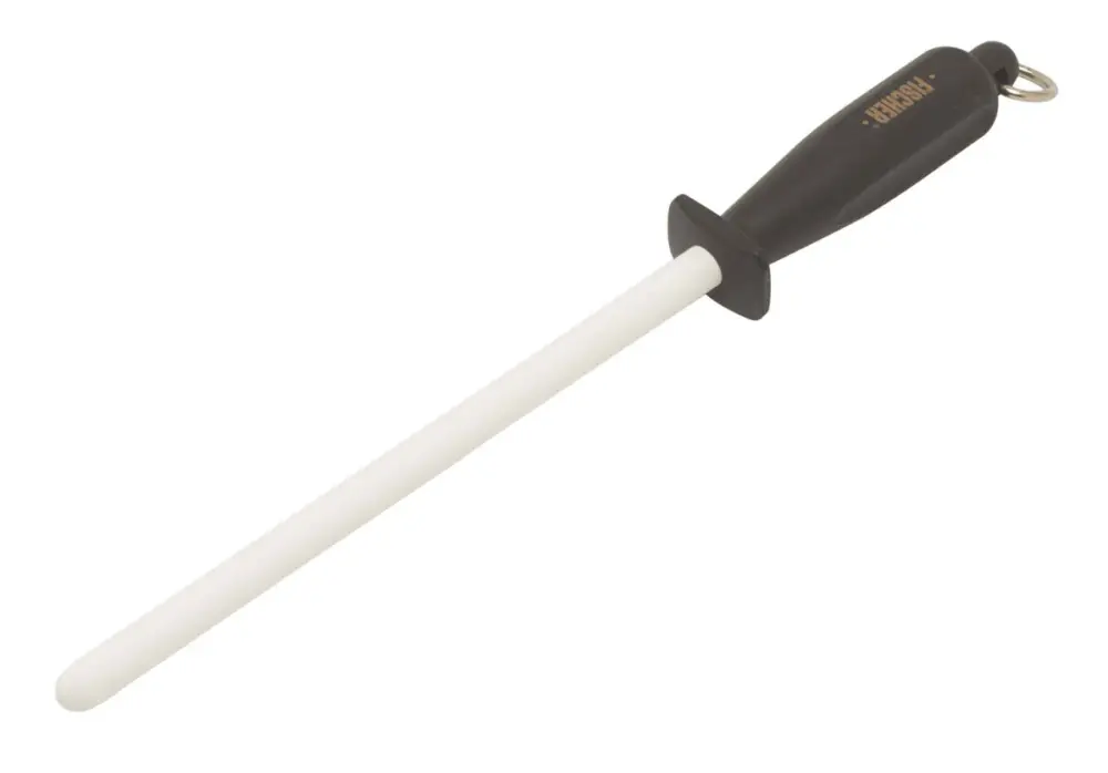 Dagaanbieding Fischer keramische slijpstaaf 25 cm wit