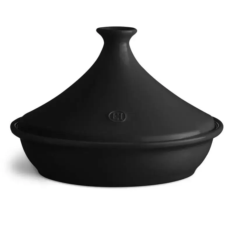 Hete Deal Emile Henry tajine ø 32 cm aardewerk zwart