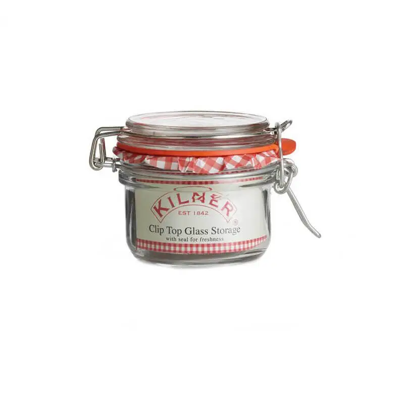 Kilner weckpot met beugel 125 ml glas transparant Bestseller