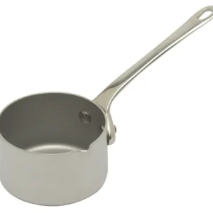 Mauviel M'Minis steelpan met schenktuit rond ø 5 cm rvs Snelle Levering