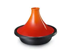 Hoge Kwaliteit Le Creuset tajine ø 31 cm gietijzer vulcanique