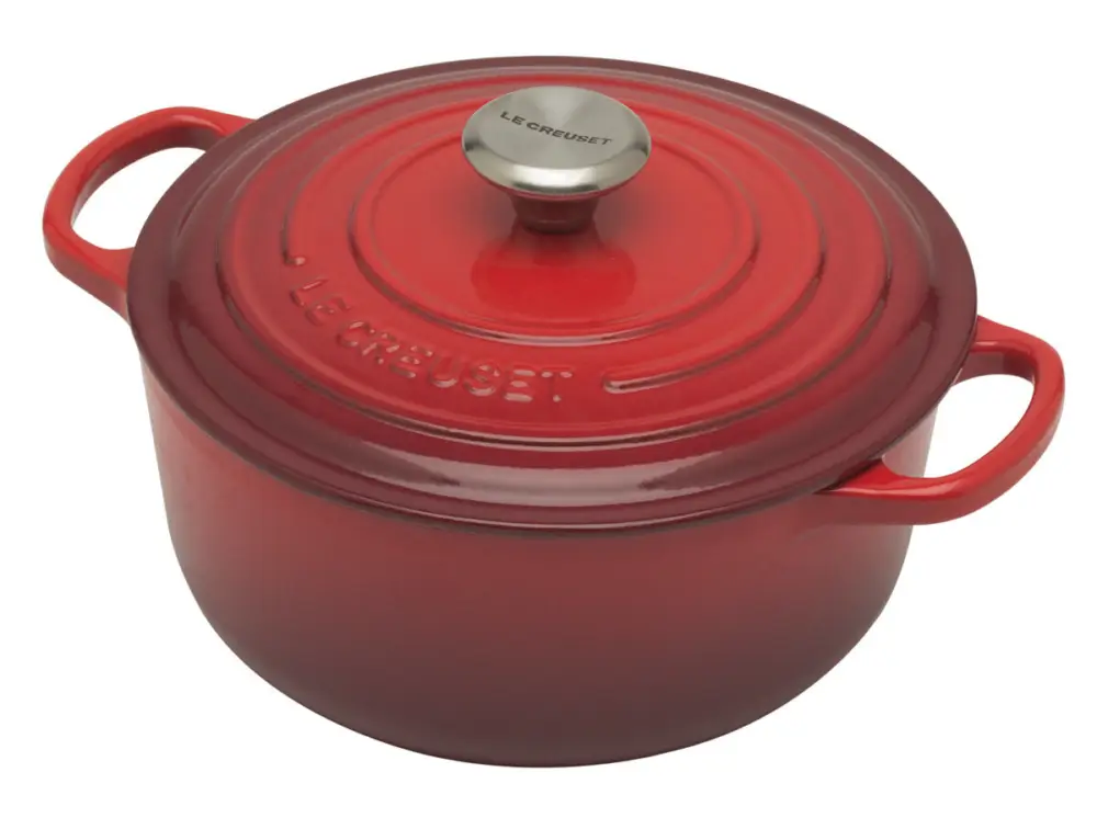 Merkproduct Le Creuset Signature braadpan 2,4 liter ø 20 cm gietijzer kersrood