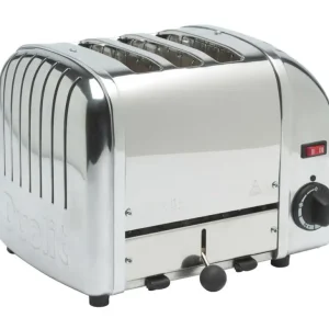 Dualit Vario broodrooster 3 sleuven rvs glans Snelle Levering
