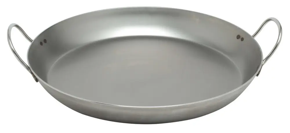 Snelle Levering De Buyer Carbone paellapan ø 50 cm plaatstaal