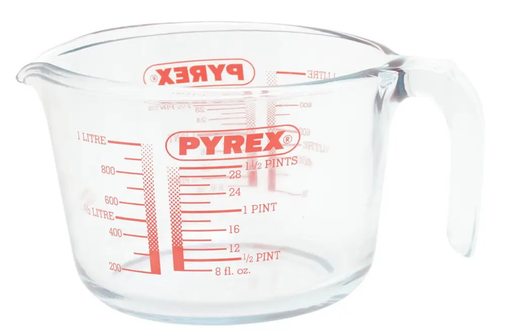Pyrex Classic maatbeker 1 liter glas Superprijs