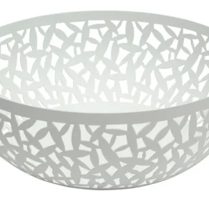 Alessi Cactus! fruitschaal rond ø 29 cm rvs wit Actieprijs