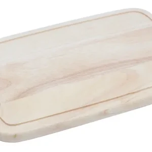 Lage Kosten Zassenhaus snijplank 42 x 28 cm hout blank