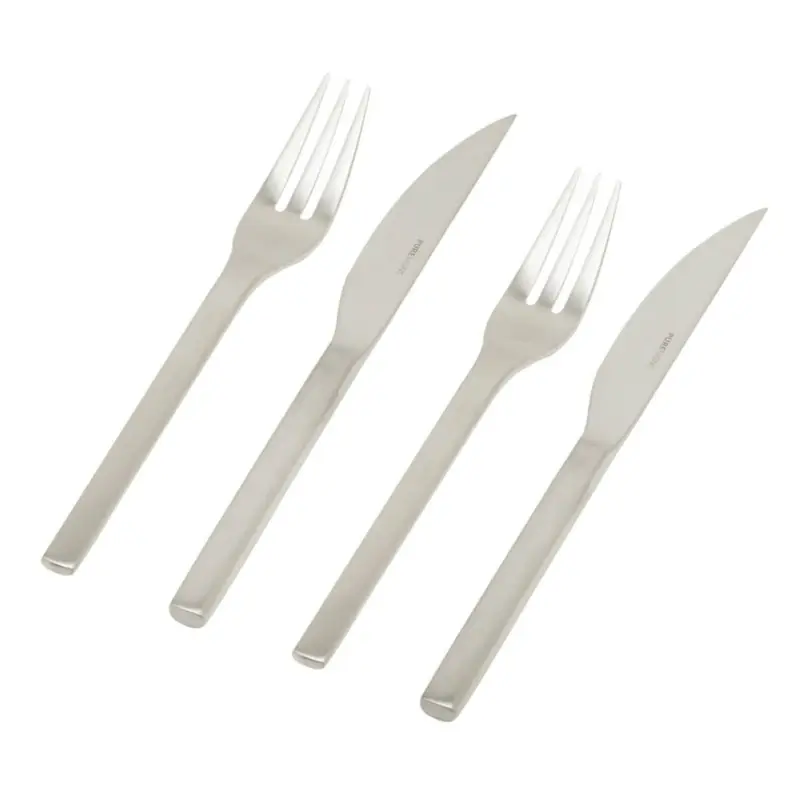 Puresigns One steakbestek 20,5 cm rvs mat 4-delig Koopje