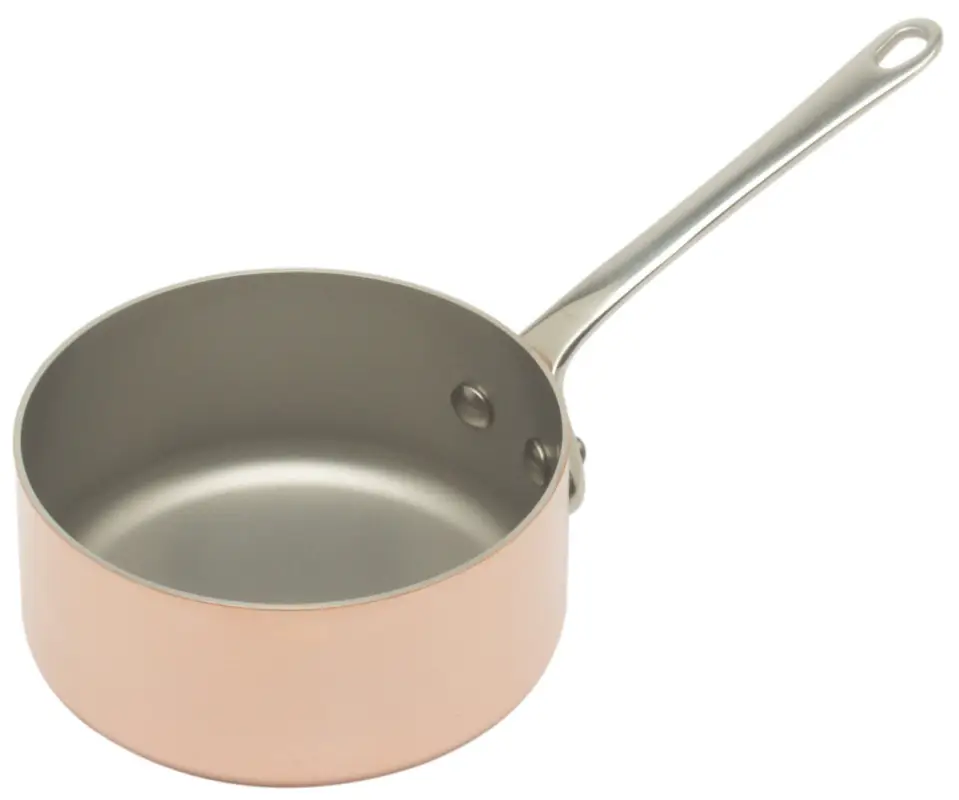 Mauviel M'Minis sauteerpan rond ø 7 cm koper rvs greep Koopje