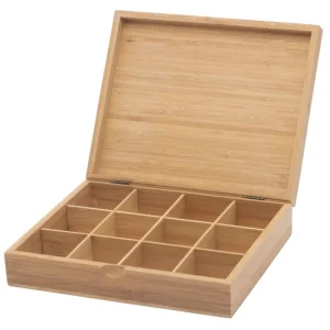 Point-Virgule theedoos 28 x 23 cm bamboe Favoriet