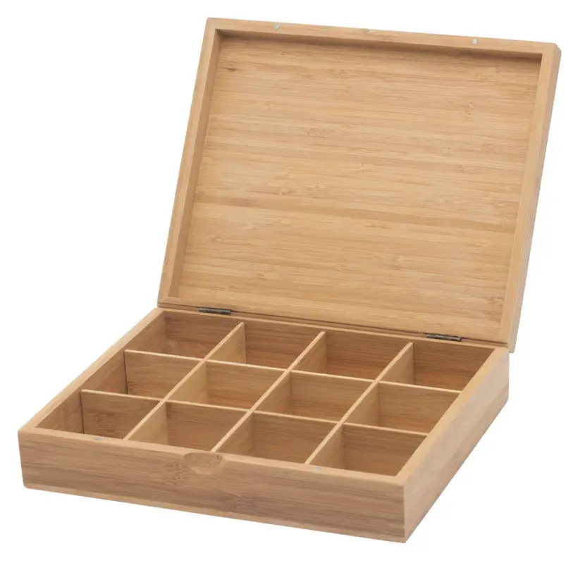 Point-Virgule theedoos 28 x 23 cm bamboe Favoriet